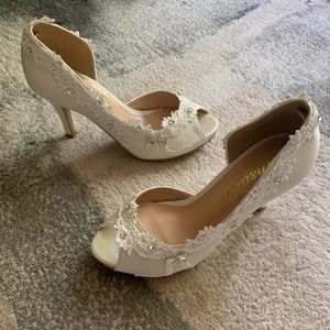 Brand New Never Worn Bridal Heels!